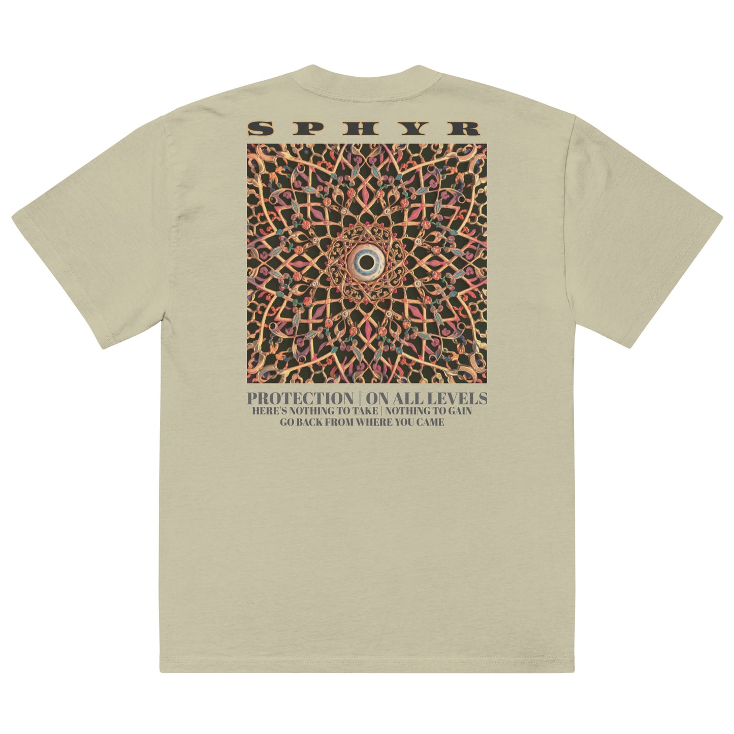 Oversized Protection "Evil Eye" T-Shirt