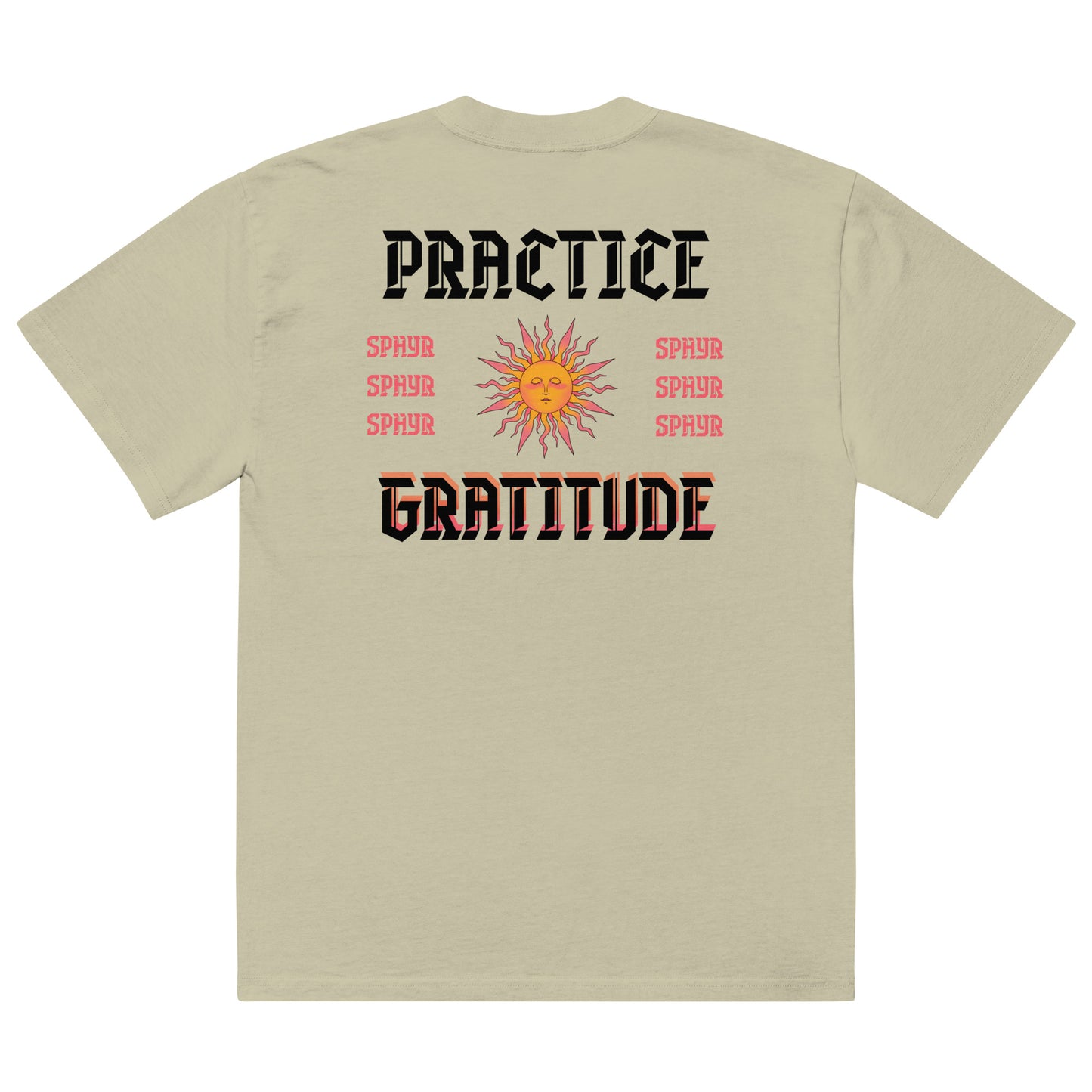 Oversized faded t-shirt