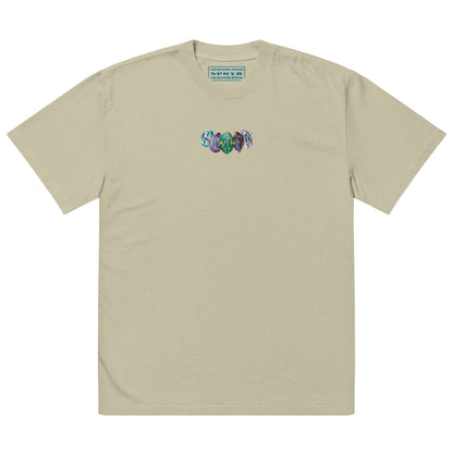 Oversized "I AM" Wisdom T-shirt with affirmations