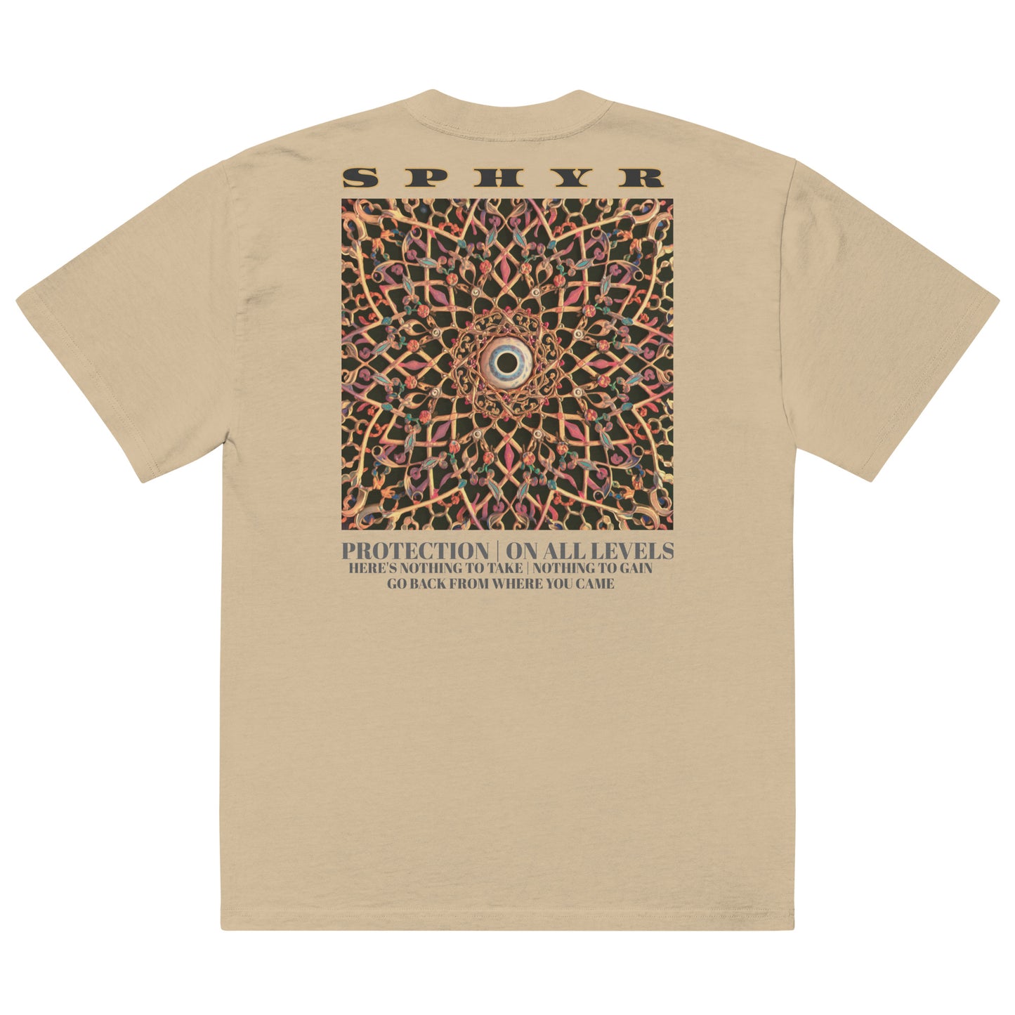 Oversized Protection "Evil Eye" T-Shirt