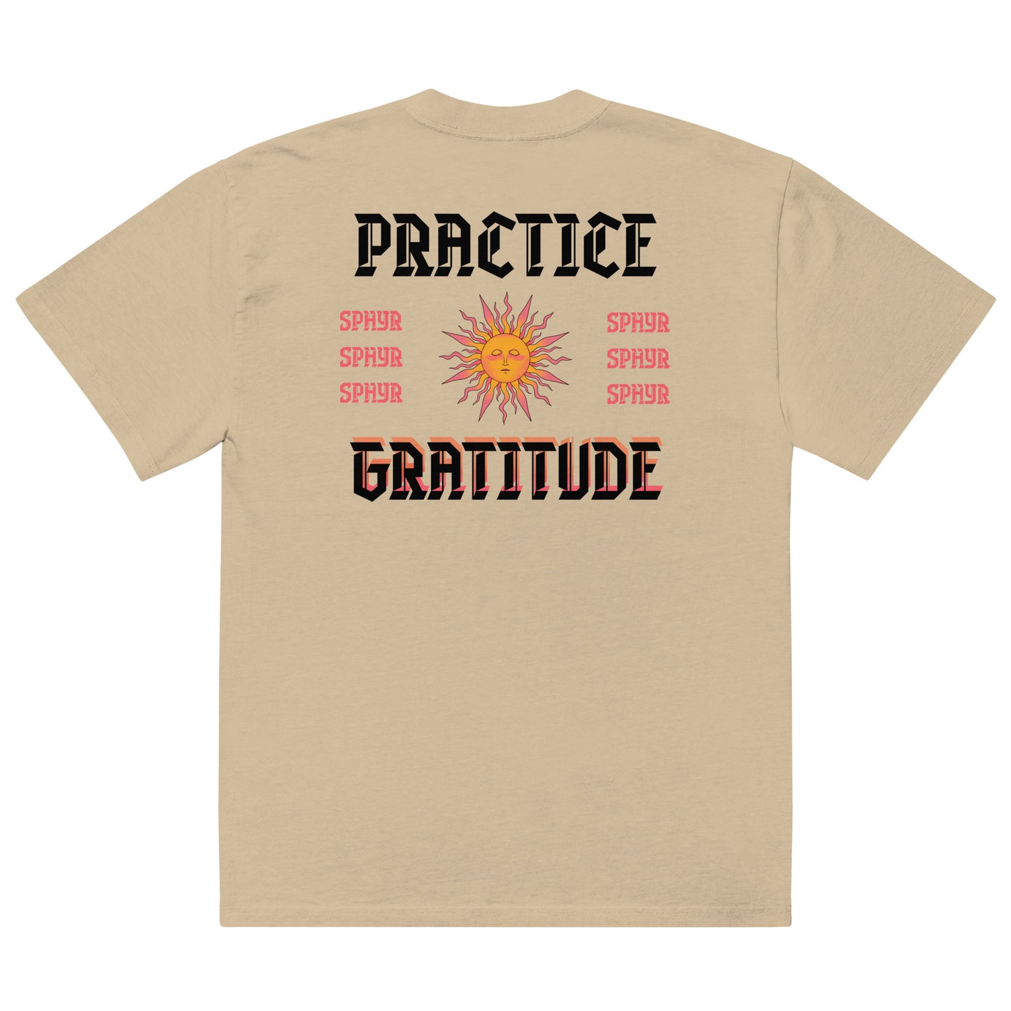 Oversized faded t-shirt