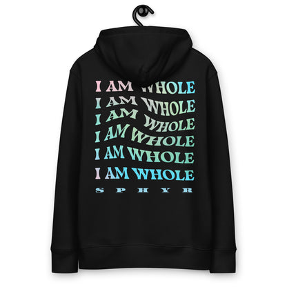 "WHOLY" Embroidery Hoodie