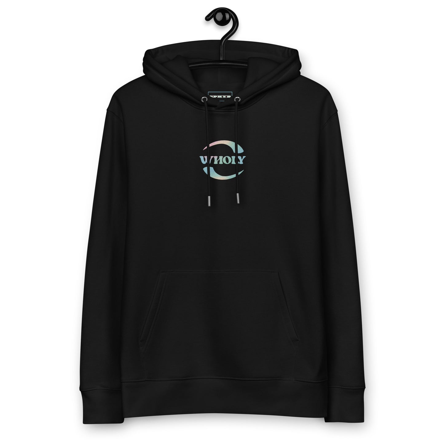 "WHOLY" Embroidery Hoodie