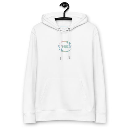"WHOLY" Embroidery Hoodie