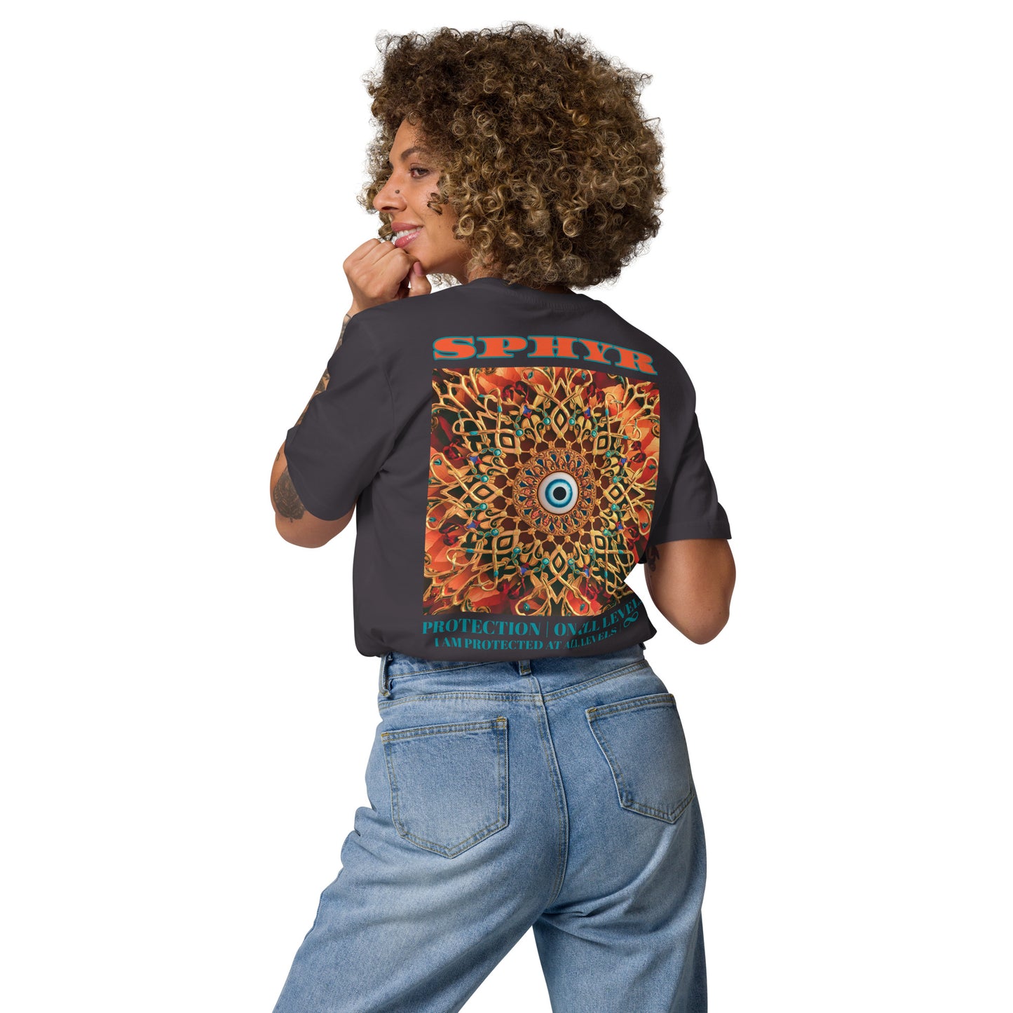 Protection "Evil Eye" Affirmation T-shirt
