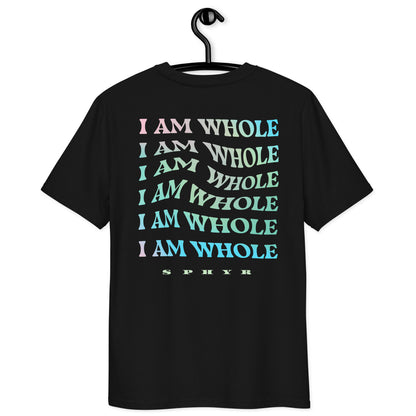"Wholy" T-Shirt with affirmations