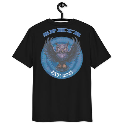 "Third Eye Owl" dark T-shirt