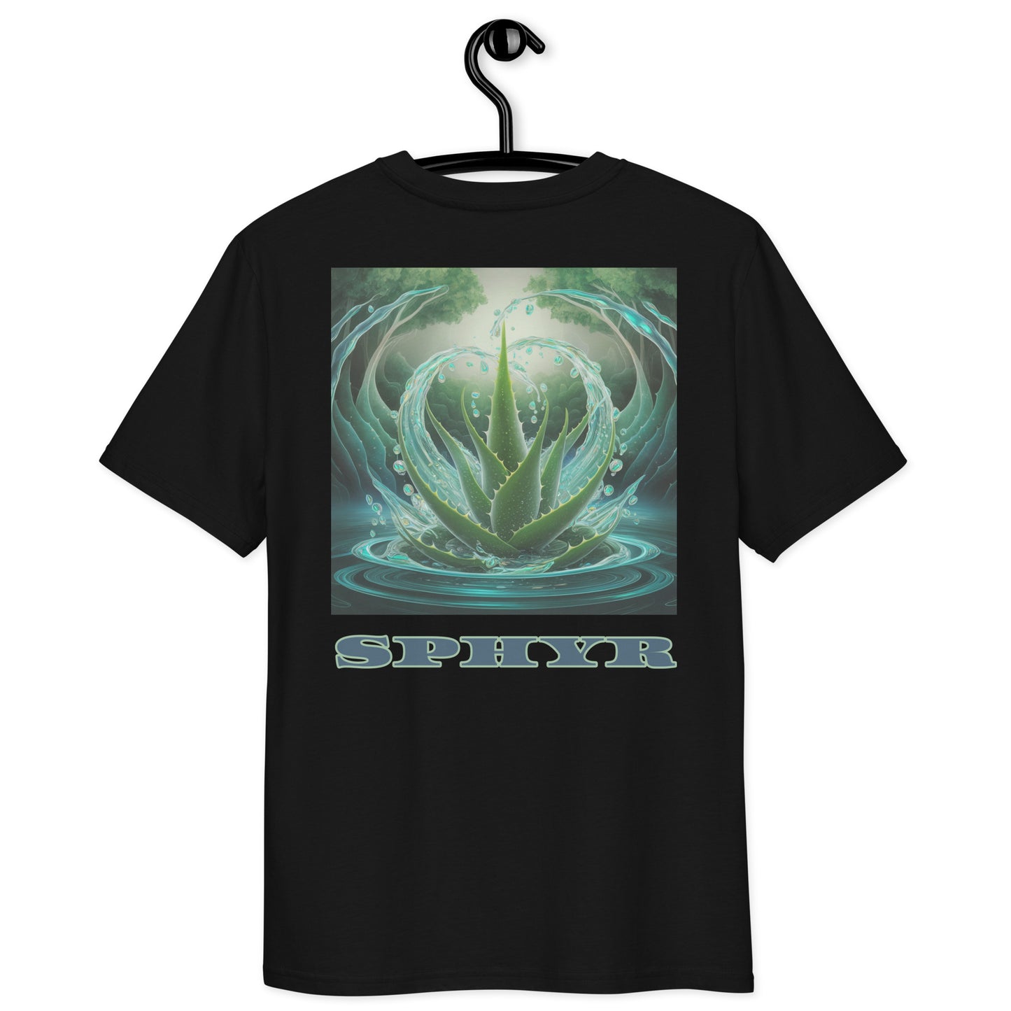 "aloe you vera much"Print T-shirt