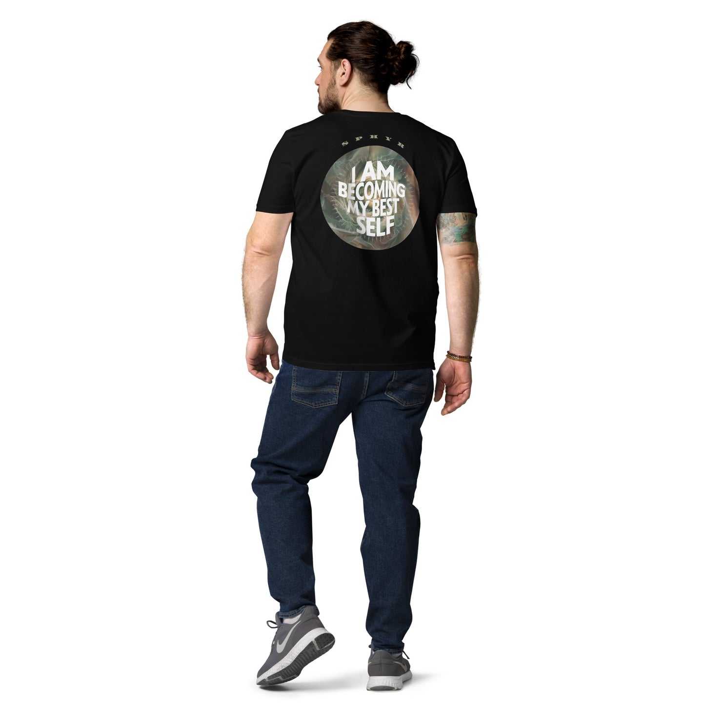 "I AM" best self T-shirt with Affirmations