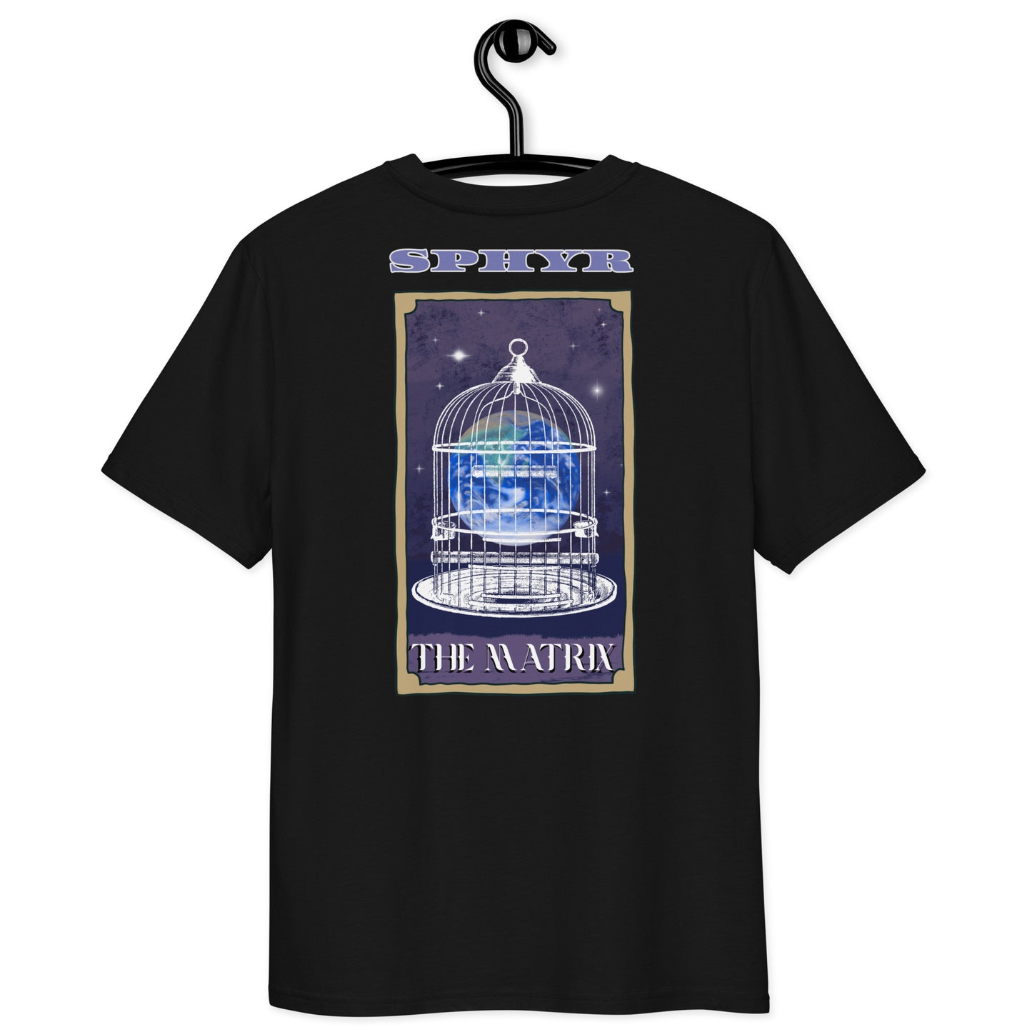 Tarot Card "The Matrix" Embroidery T-shirt