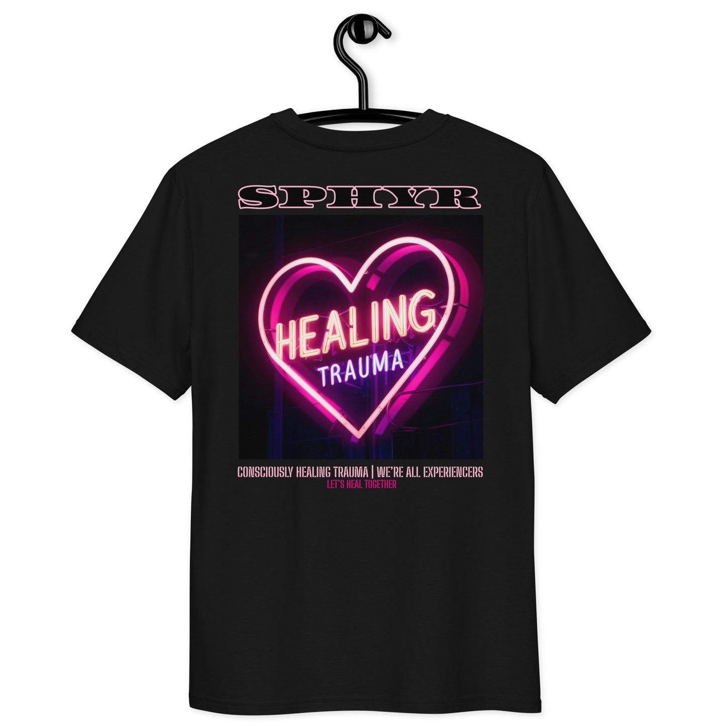 "HEALING TRAUMA" Embroidery T-shirt