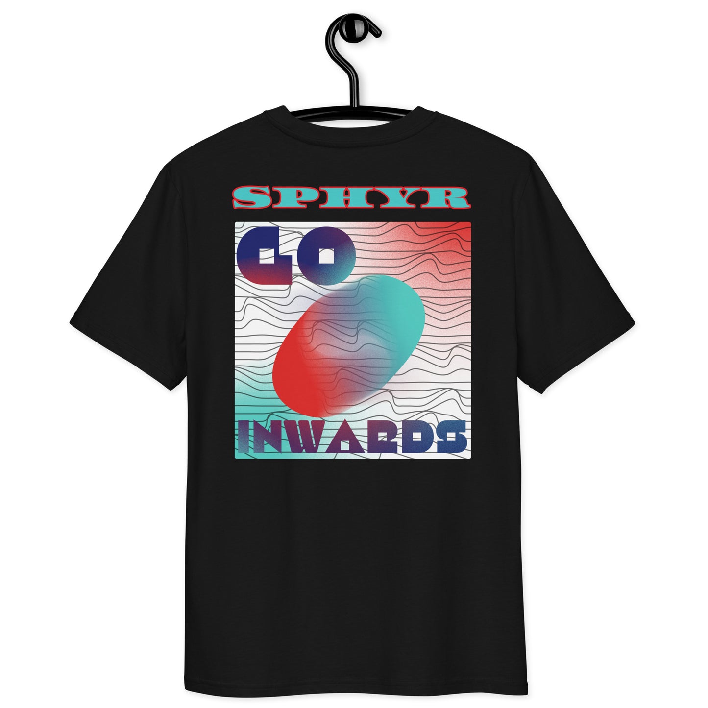 "Go inwards” T-shirt with Affirmations