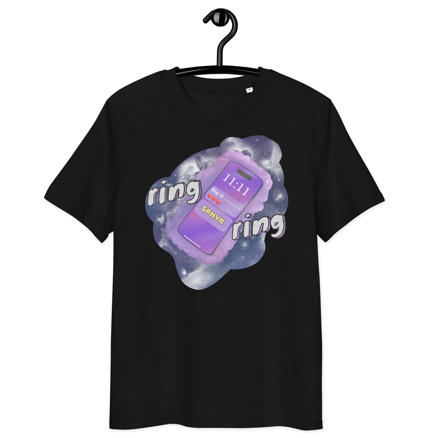 "Ring Ring" T-shirt with Affirmations