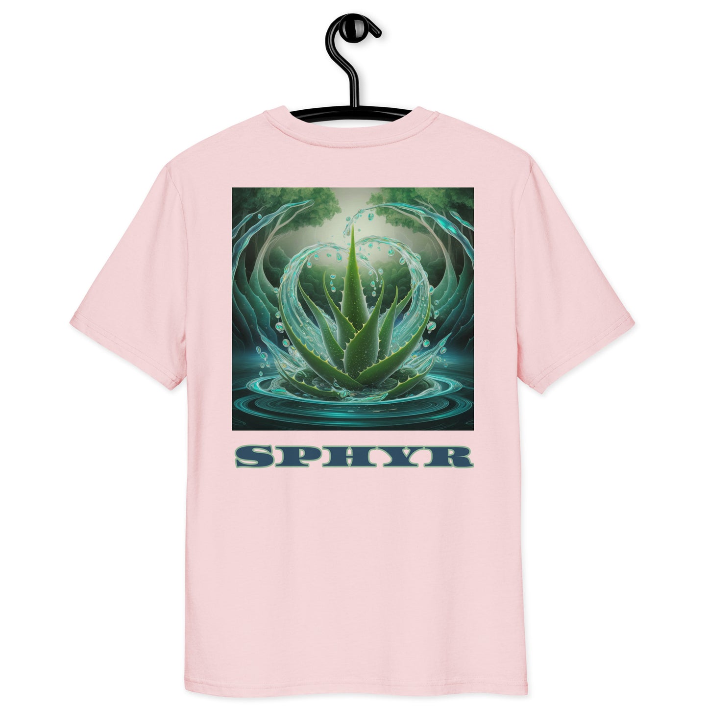 "aloe you vera much"Print T-shirt