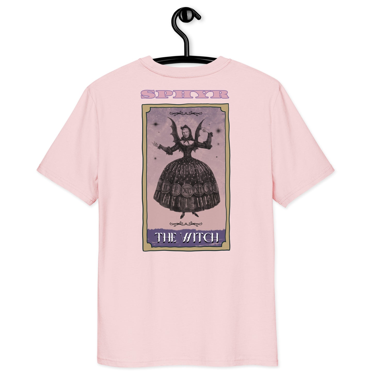 Tarot Card "The Witch" Embroidery T-shirt