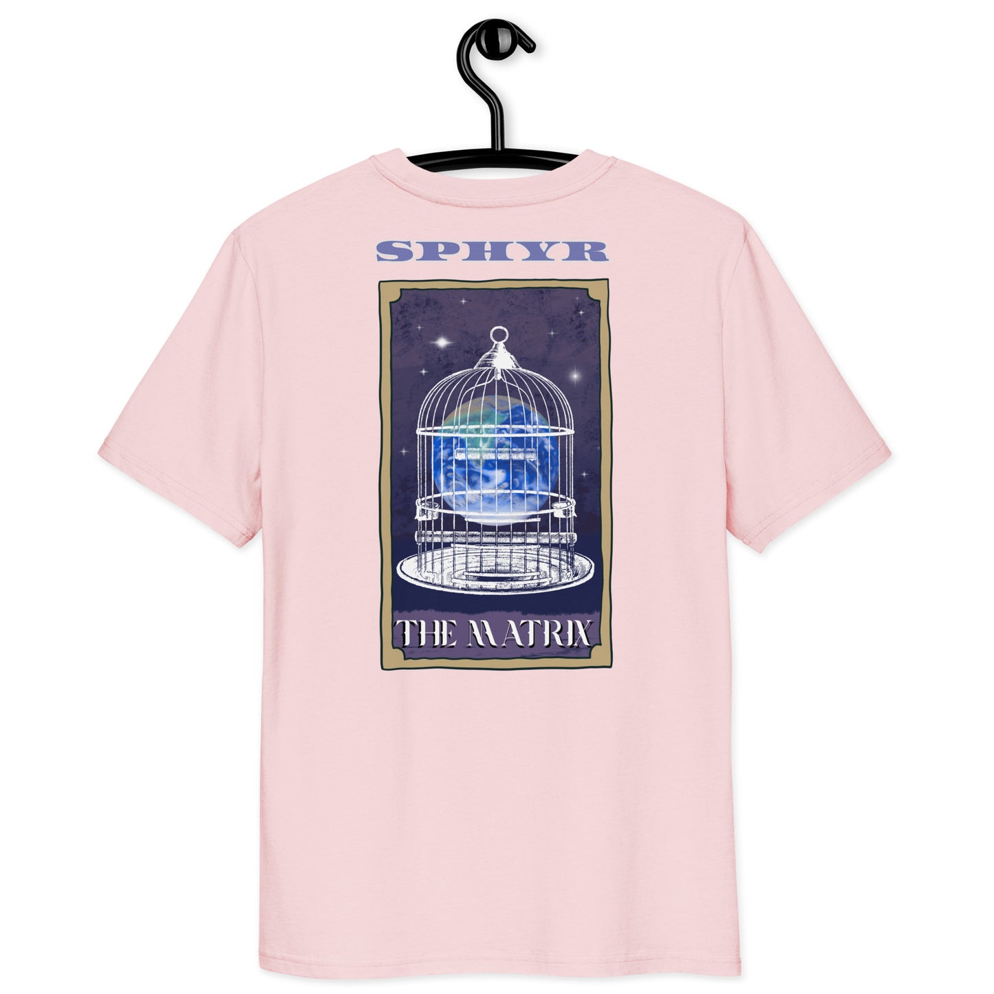 Tarot Card "The Matrix" Embroidery T-shirt