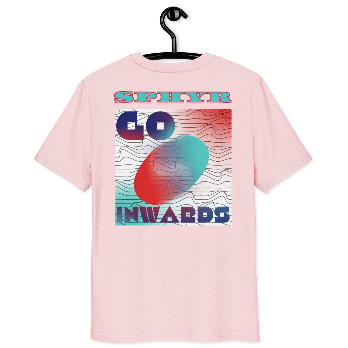 "Go inwards” T-shirt with Affirmations