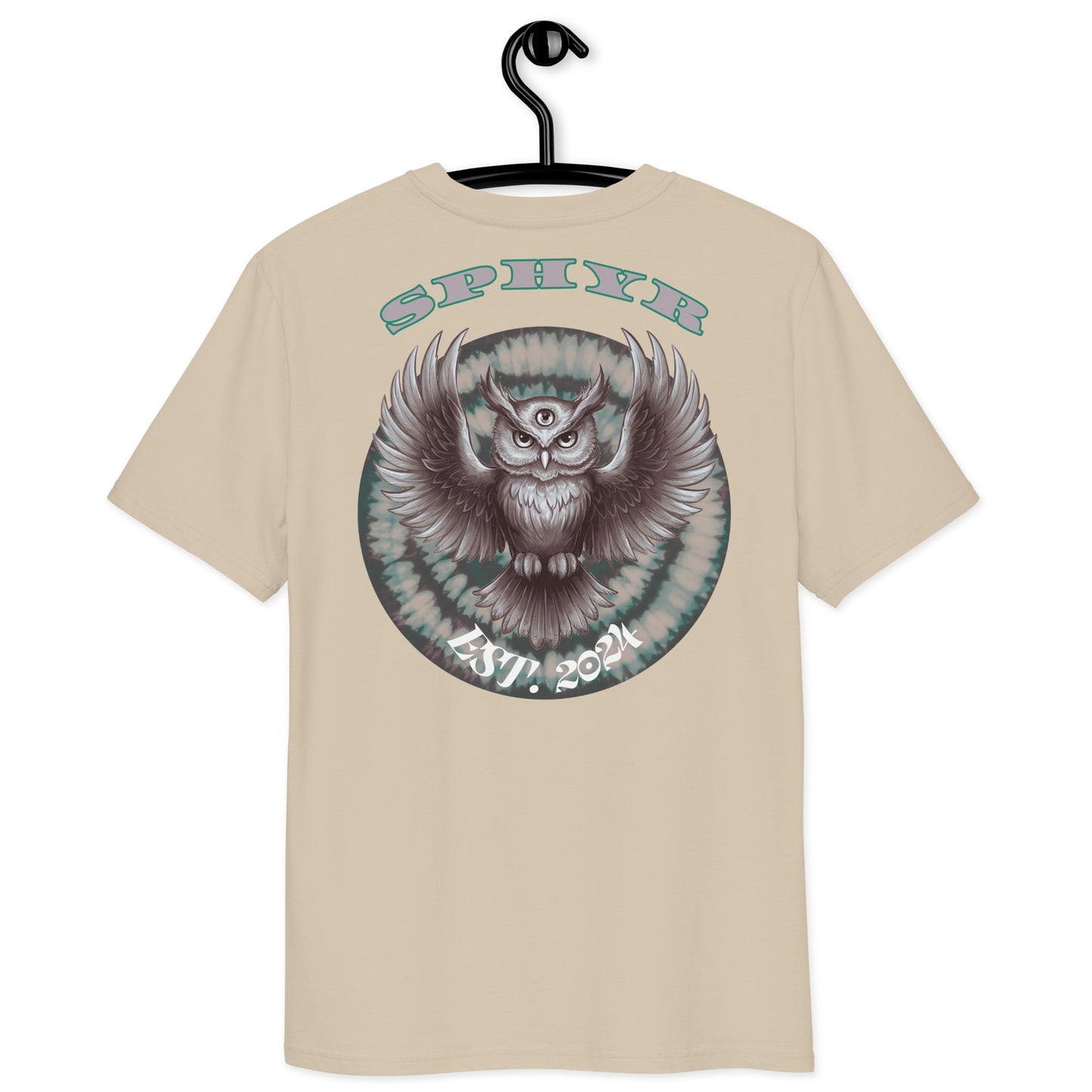 "Third Eye Owl" light T-shirt