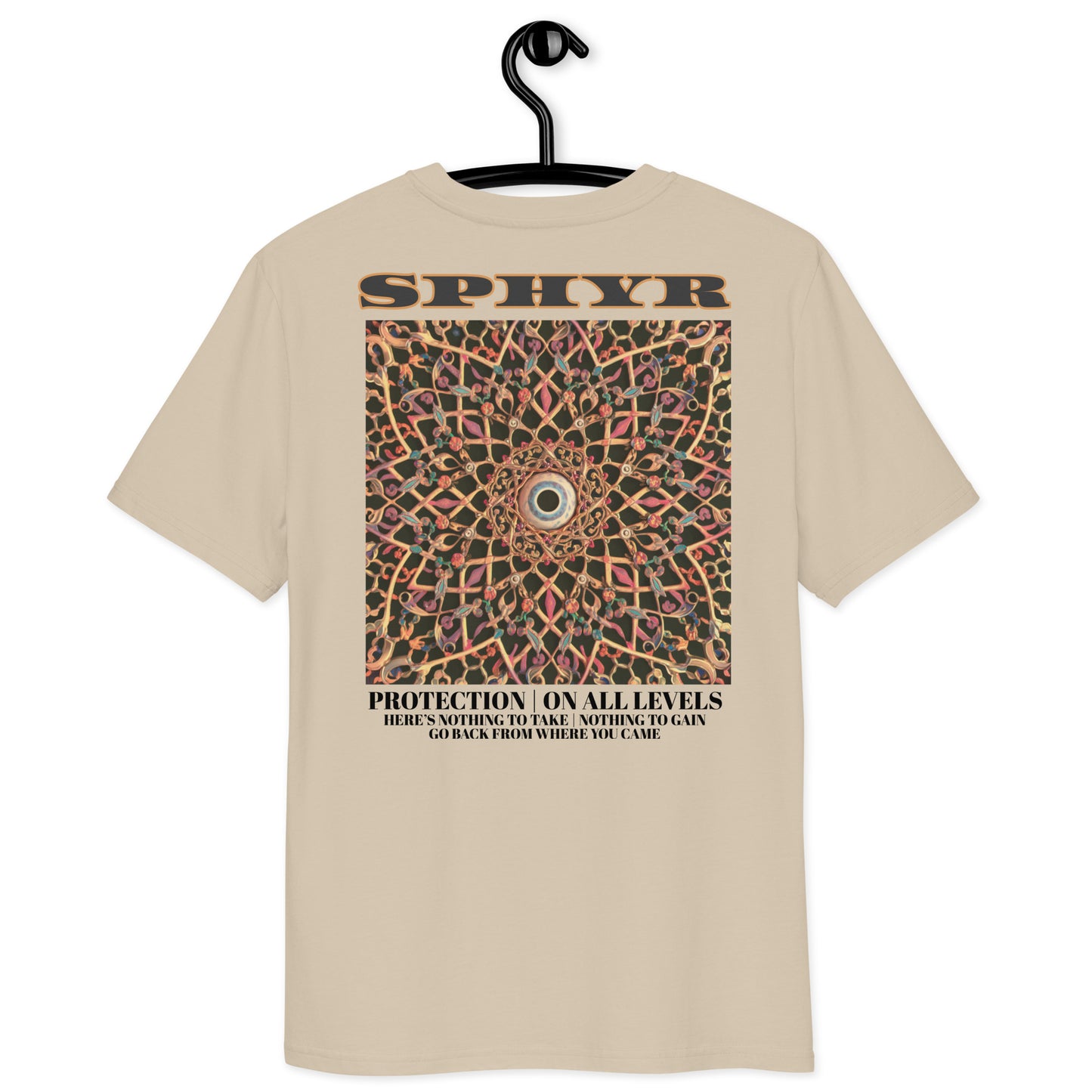 "Protection Evil Eye" T-shirt with Affirmations