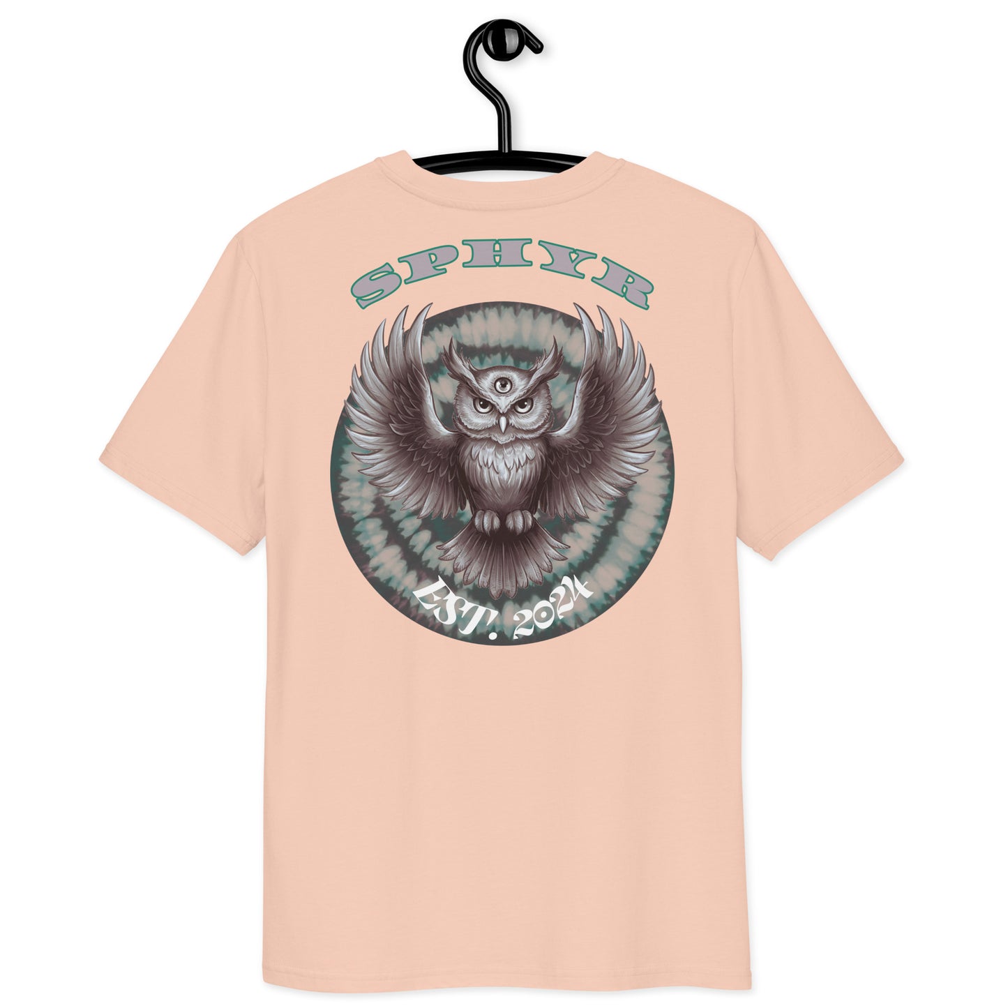 "Third Eye Owl" light T-shirt