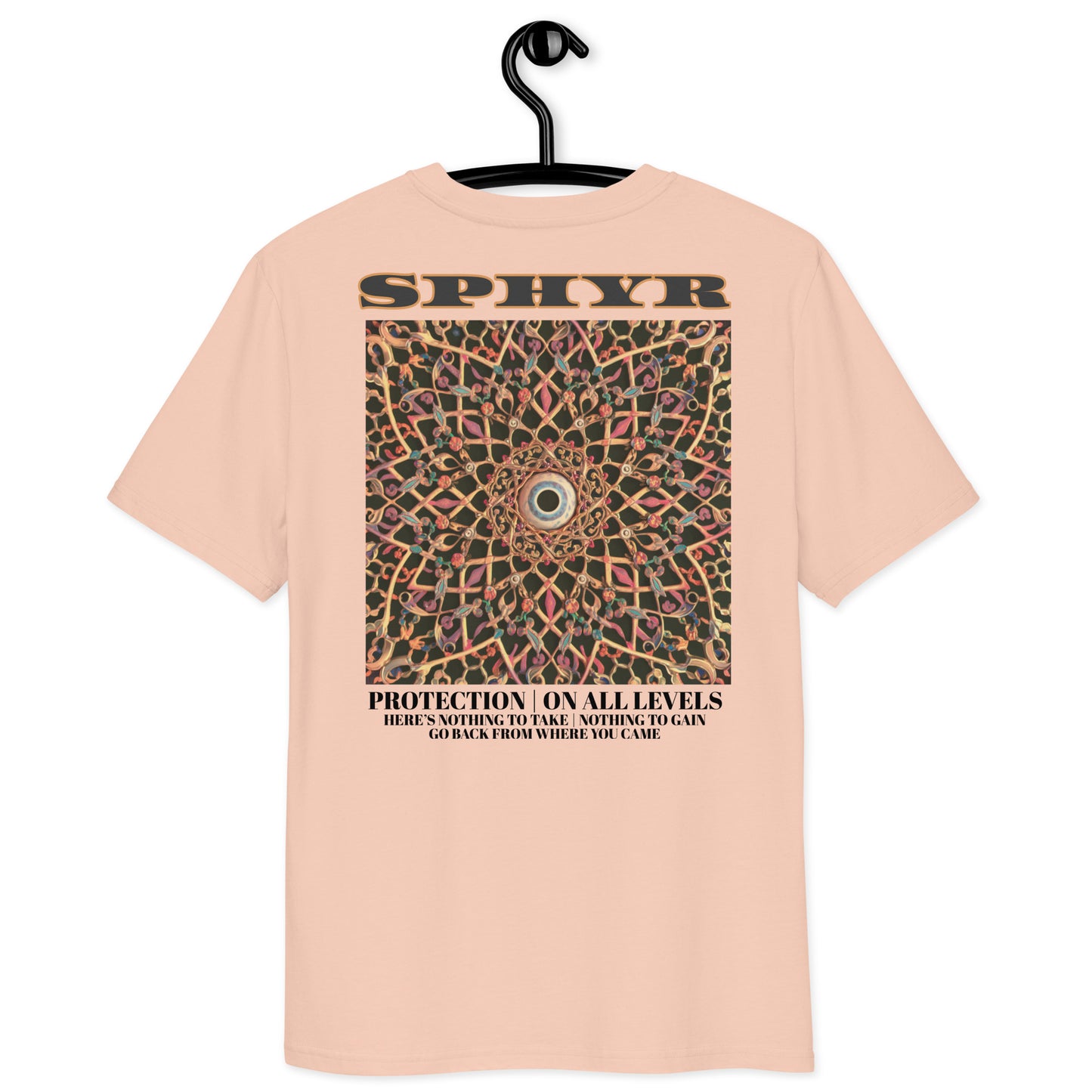 "Protection Evil Eye" T-shirt with Affirmations