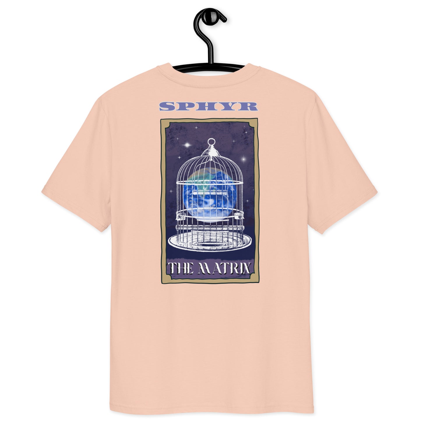 Tarot Card "The Matrix" Embroidery T-shirt