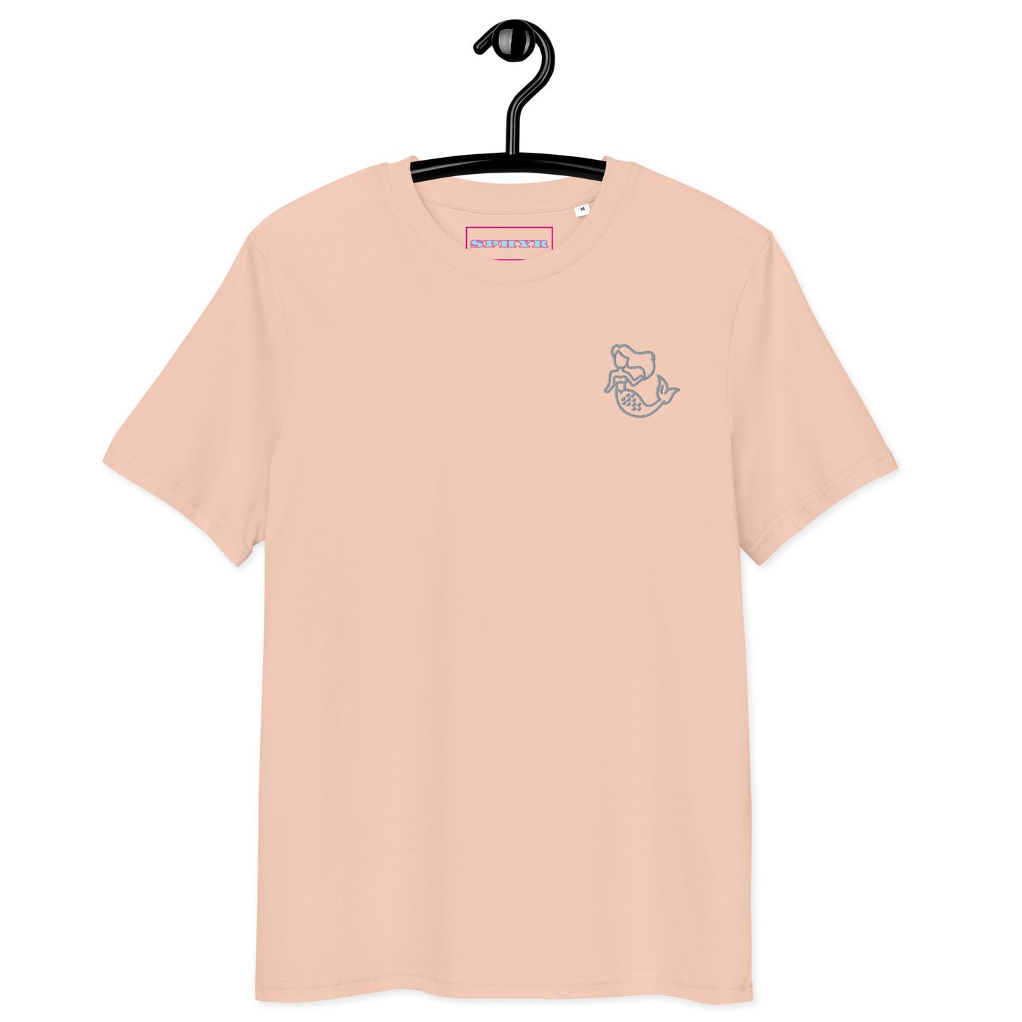 "Part-Time Mermaid" Embroidery T-shirt