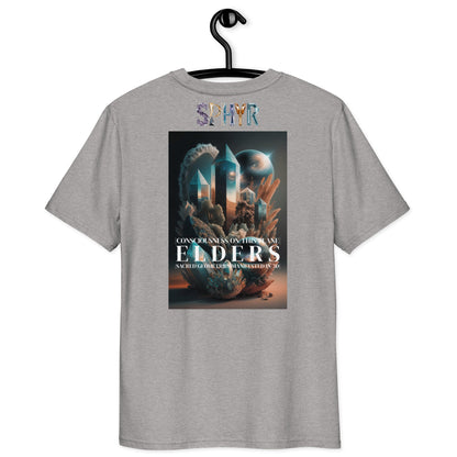 "Elders Crystal’ Print T-shirt