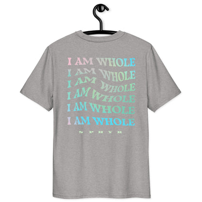 "Wholy" T-Shirt with affirmations