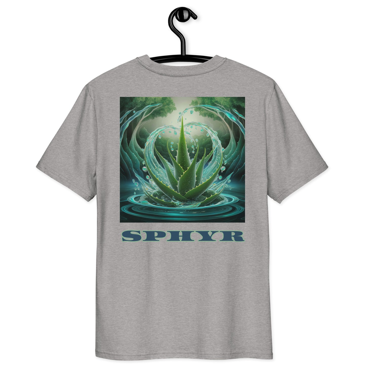 "aloe you vera much"Print T-shirt