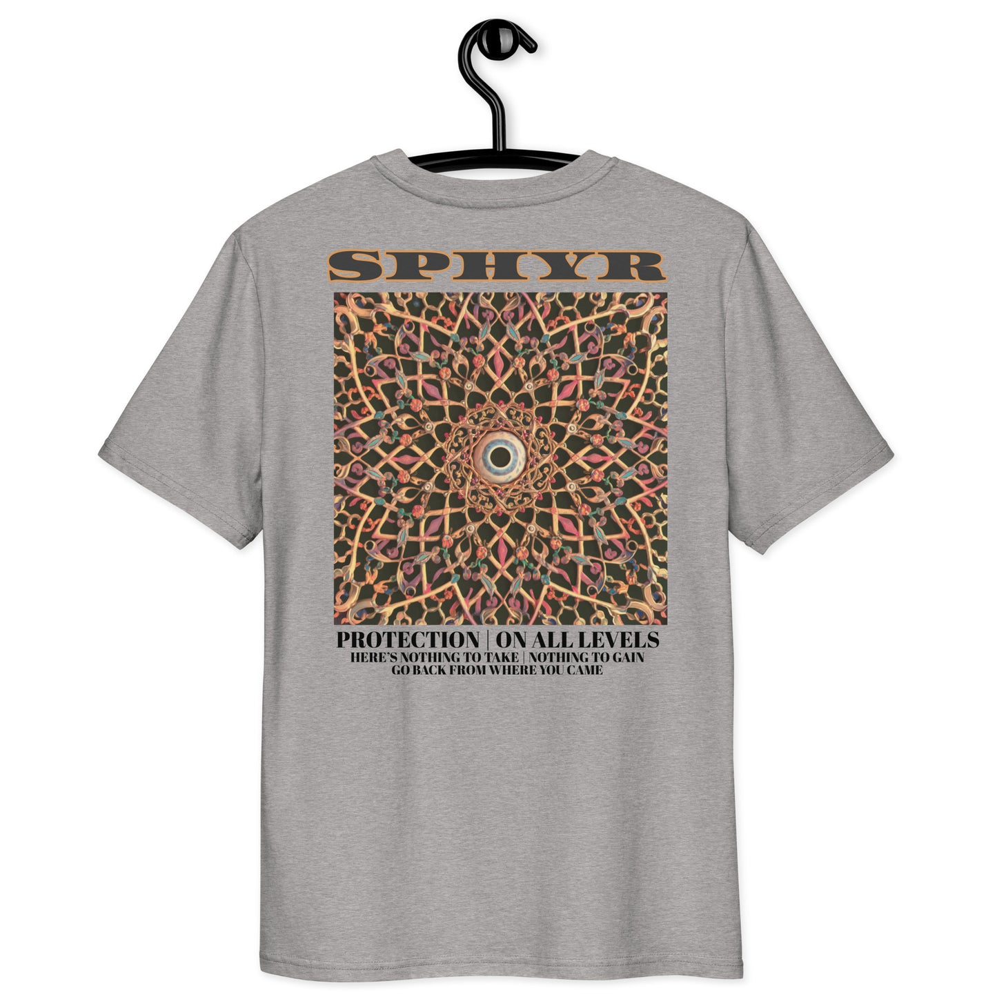 "Protection Evil Eye" T-shirt with Affirmations