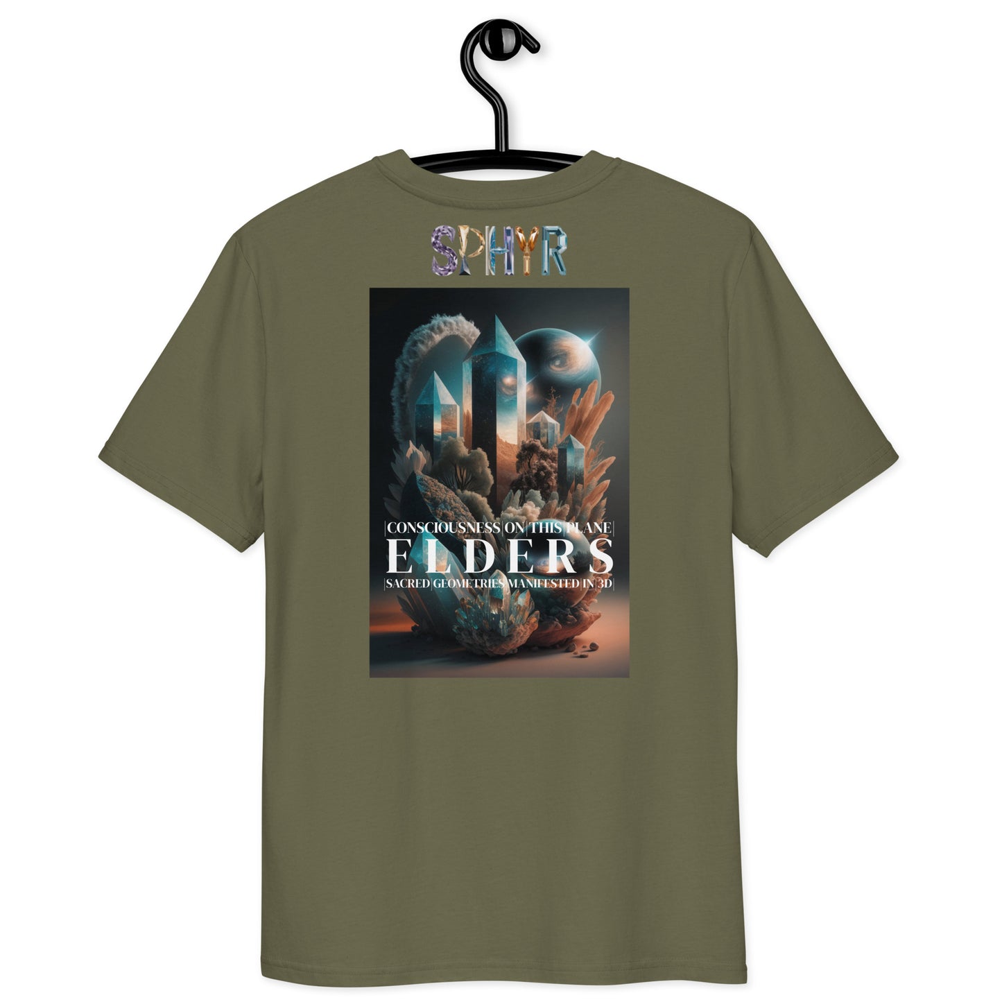 "Elders Crystal’ Print T-shirt