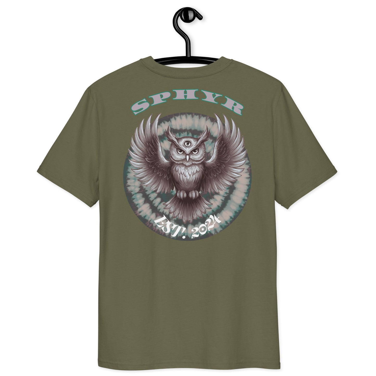"Third Eye Owl" light T-shirt