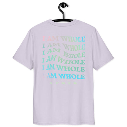 "Wholy" T-Shirt with affirmations
