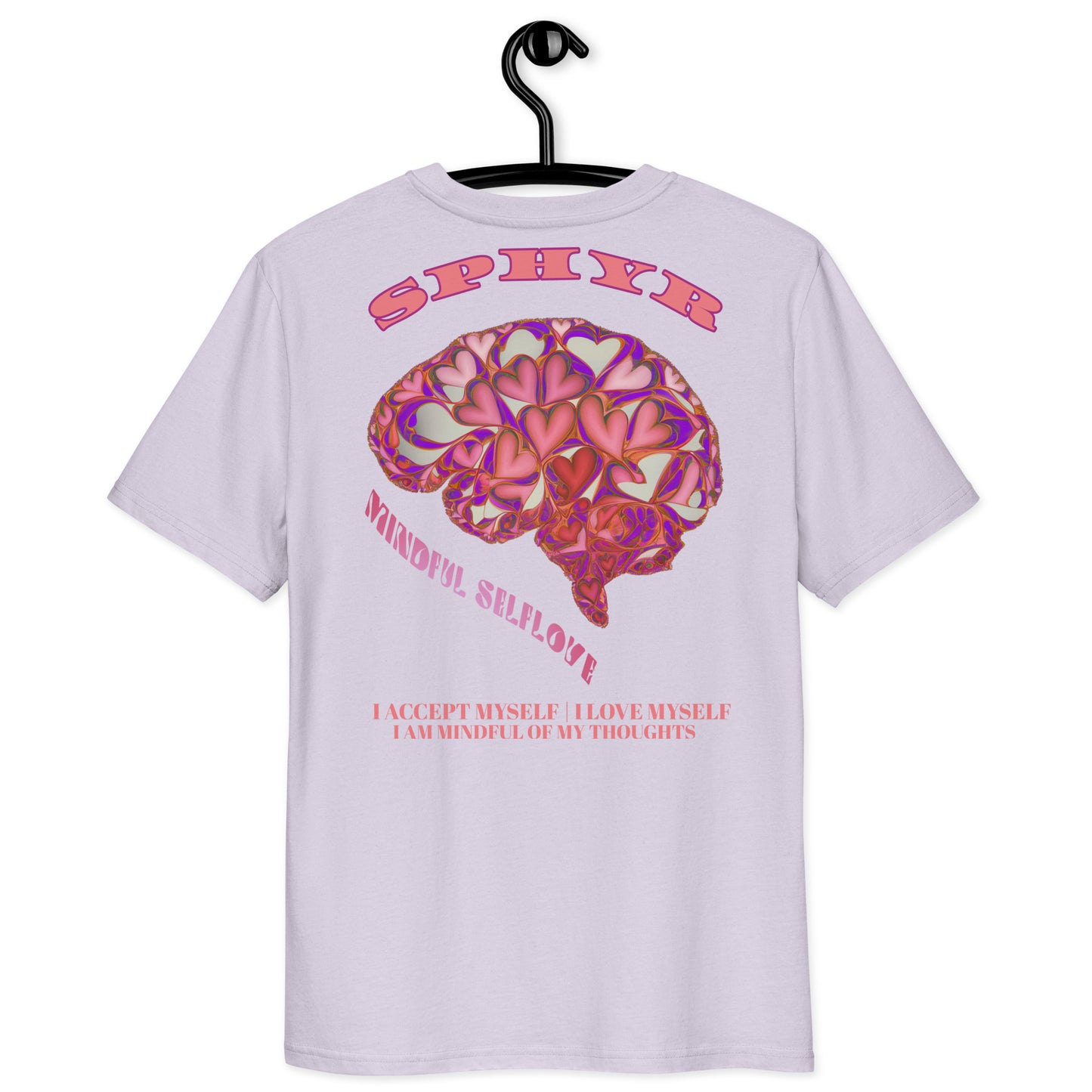 "Mindful Selflove" T-shirt with Affirmations
