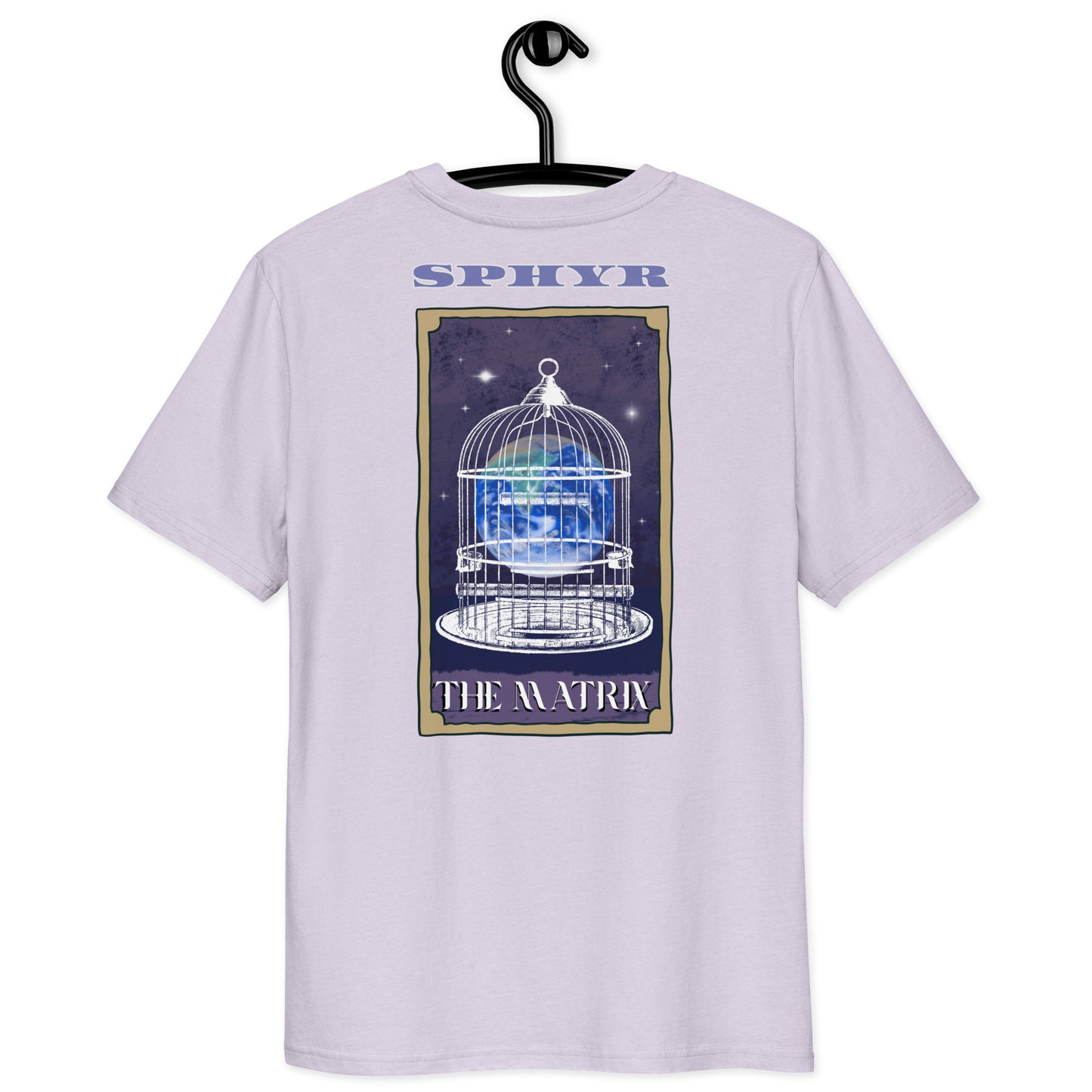 Tarot Card "The Matrix" Embroidery T-shirt