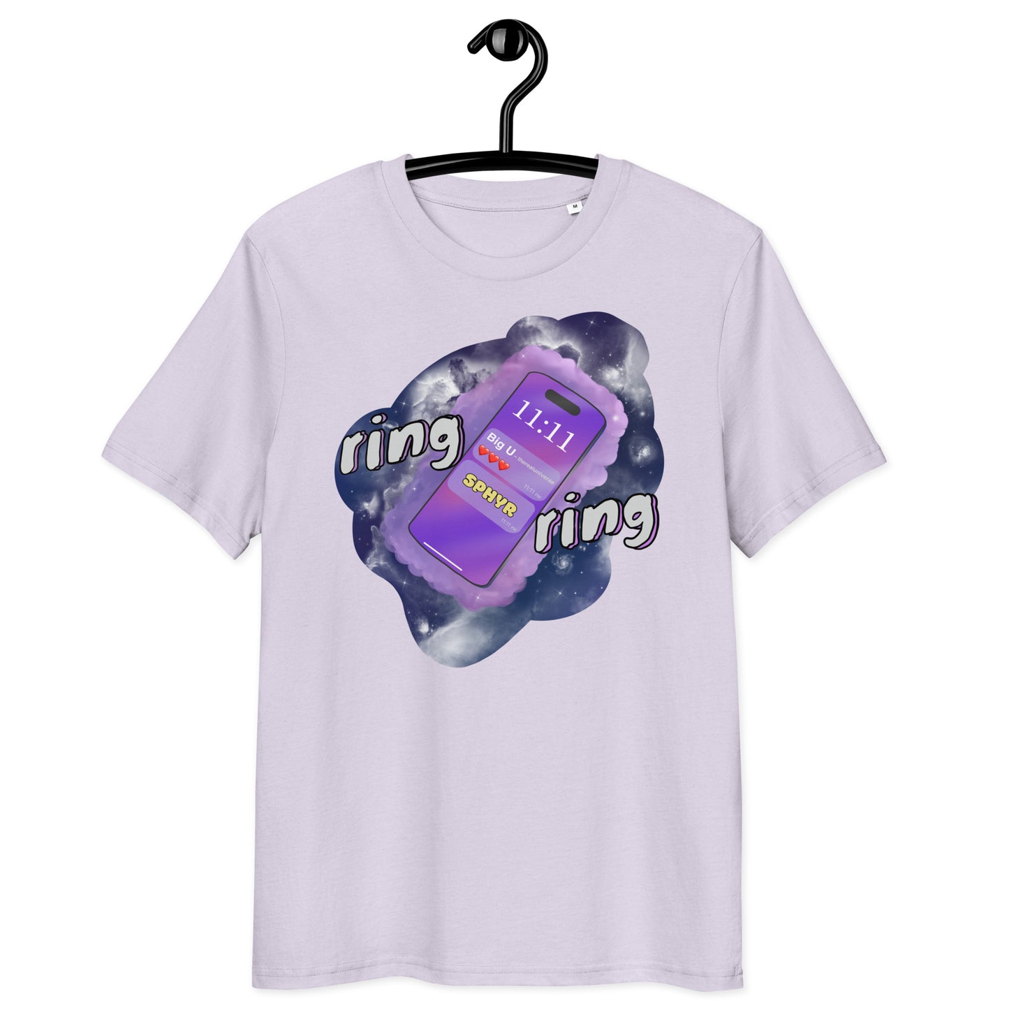 "Ring Ring" T-shirt with Affirmations