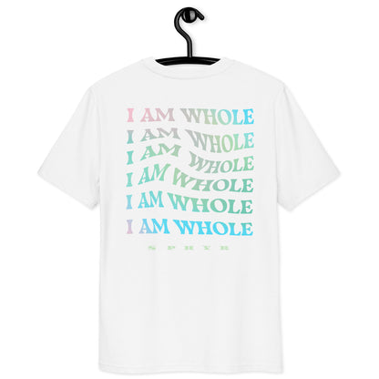 "Wholy" T-Shirt with affirmations
