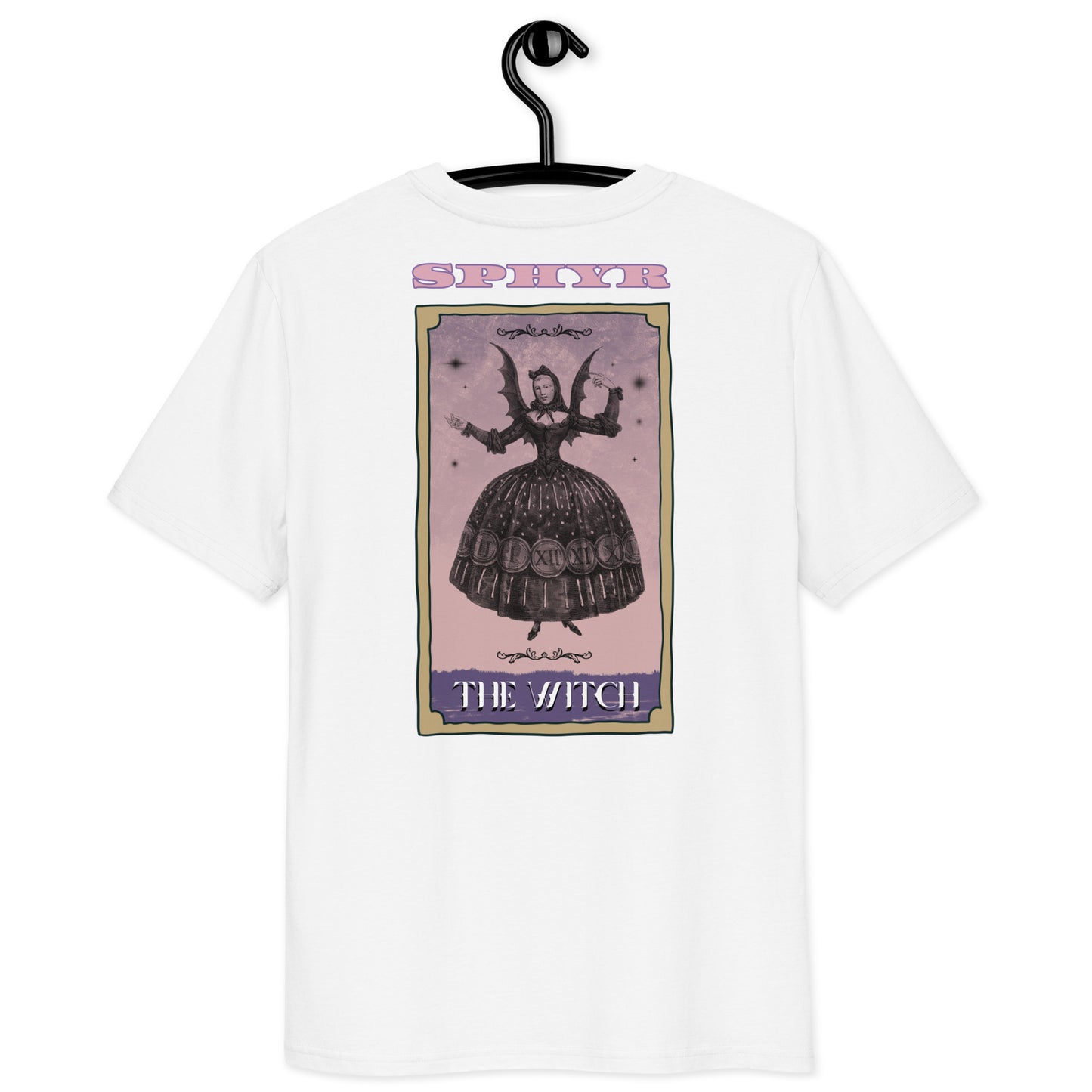 Tarot Card "The Witch" Embroidery T-shirt