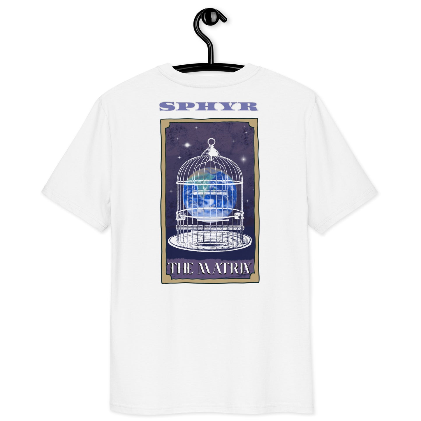 Tarot Card "The Matrix" Embroidery T-shirt