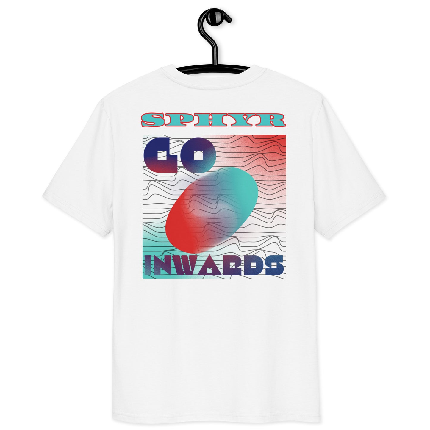 "Go inwards” T-shirt with Affirmations