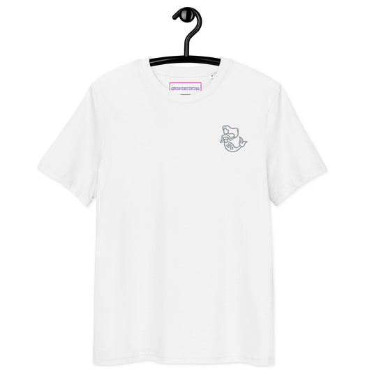 "Part-Time Mermaid" Embroidery T-shirt