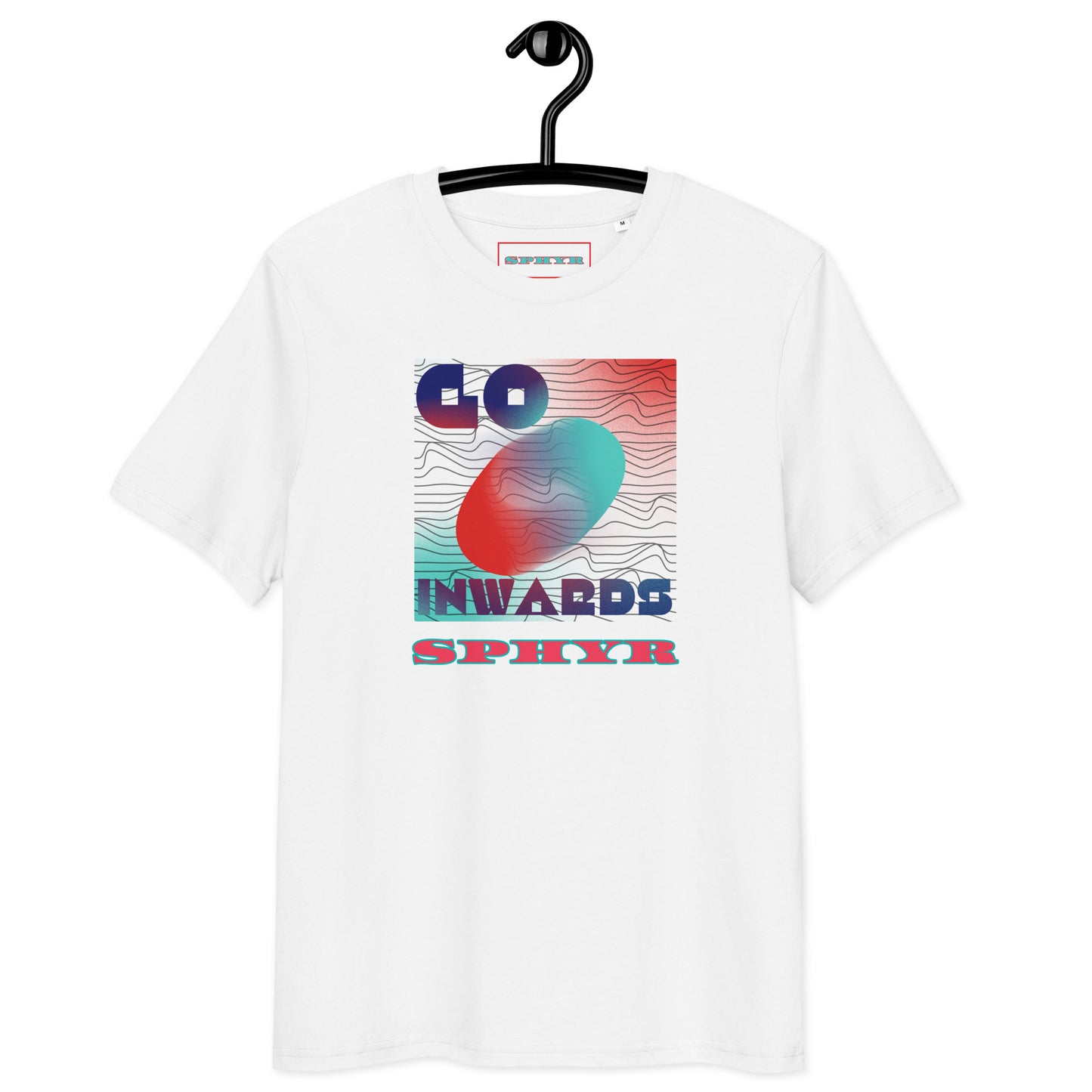 "Go inwards” T-shirt with Affirmations